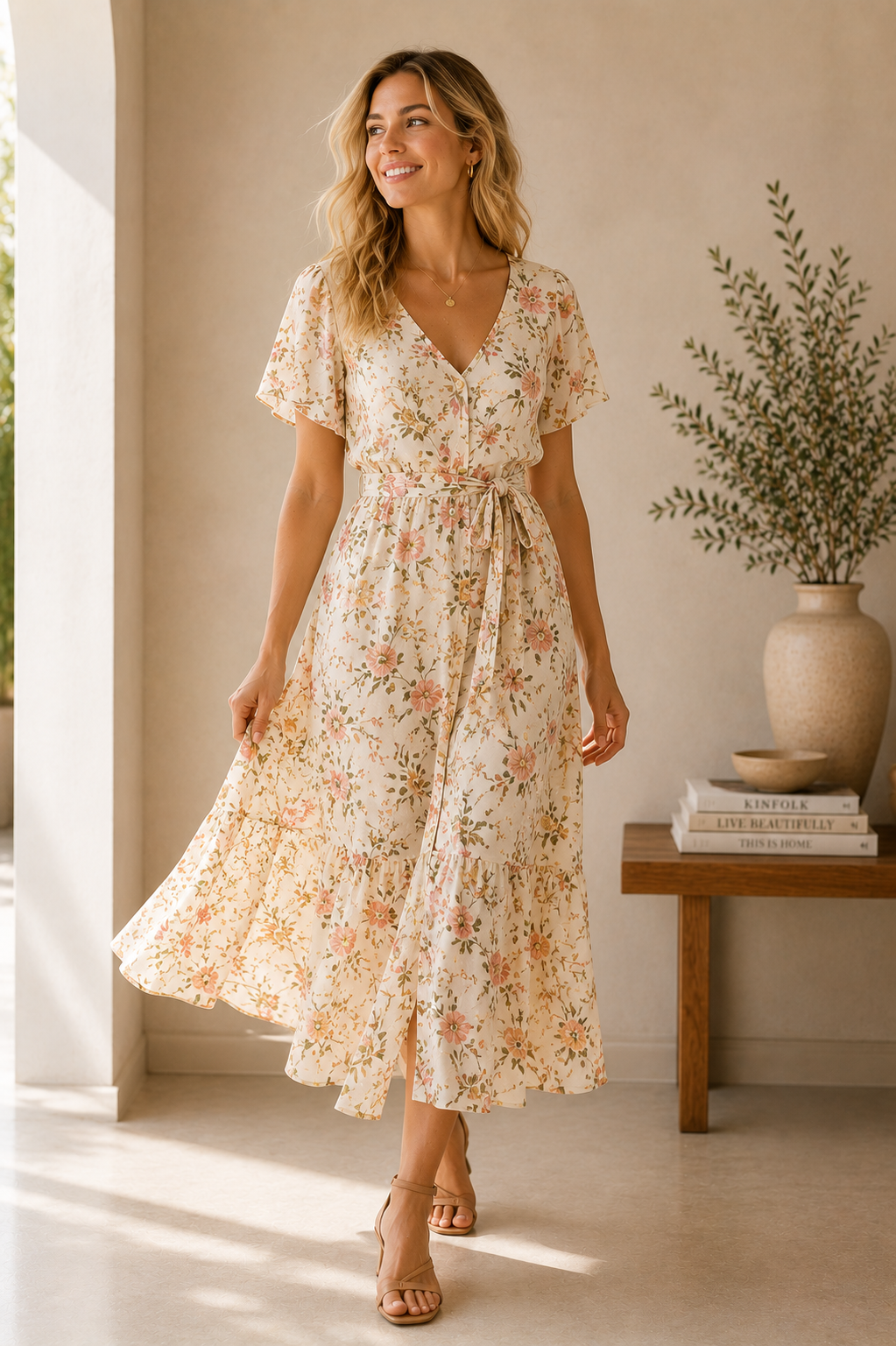 Vestido floral Jardín